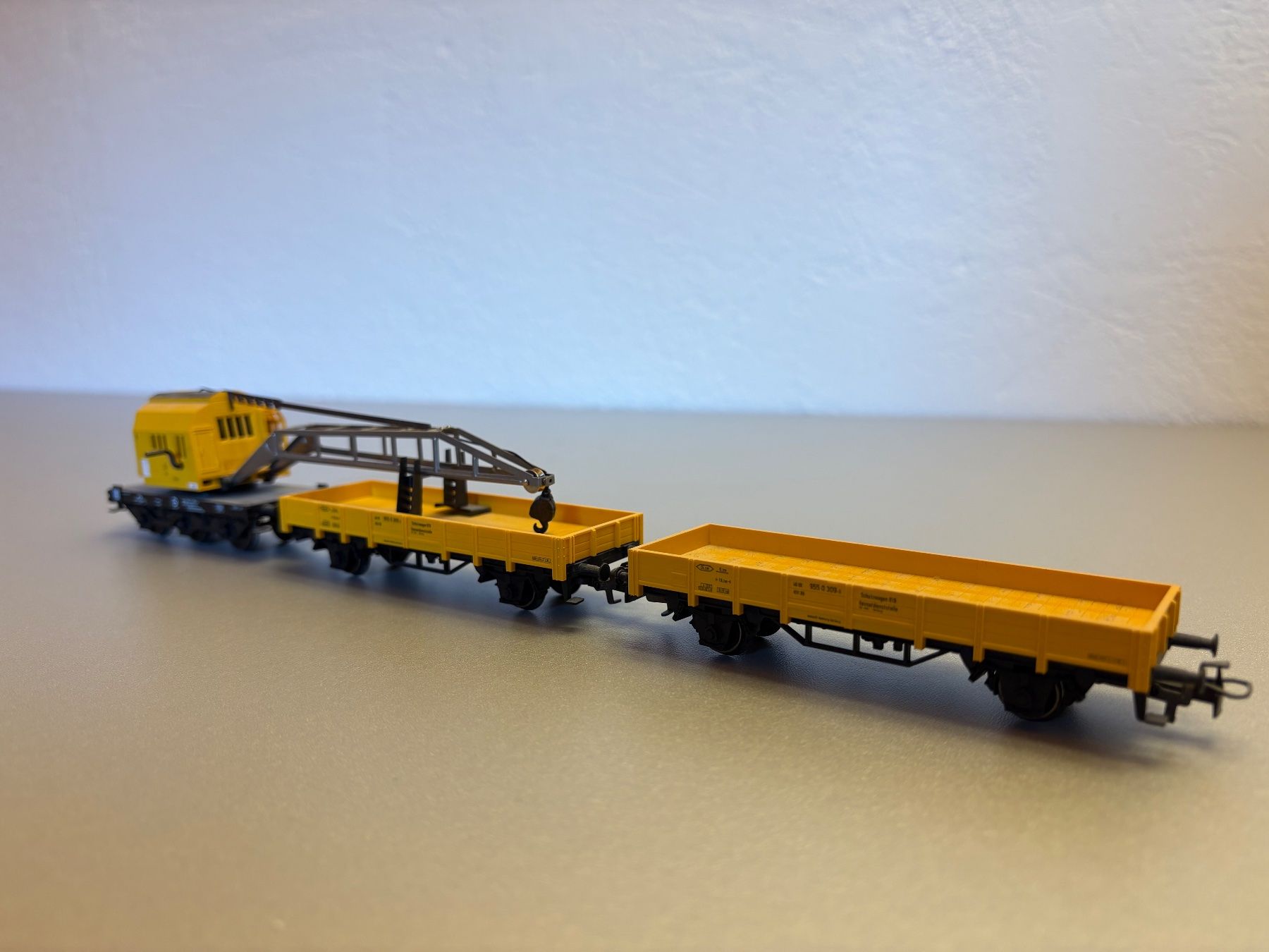 Märklin Modellini di ferrovie: Märklin Kranwagen set – Usato da Stäfa venduto da chris_c638 1