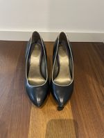 Damen Pumps Leder Schwarz Navyboot 39 gebraucht
