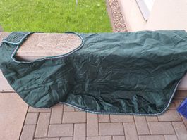 Wasserdichte Nierendecke, 145 cm, dunkelgrün