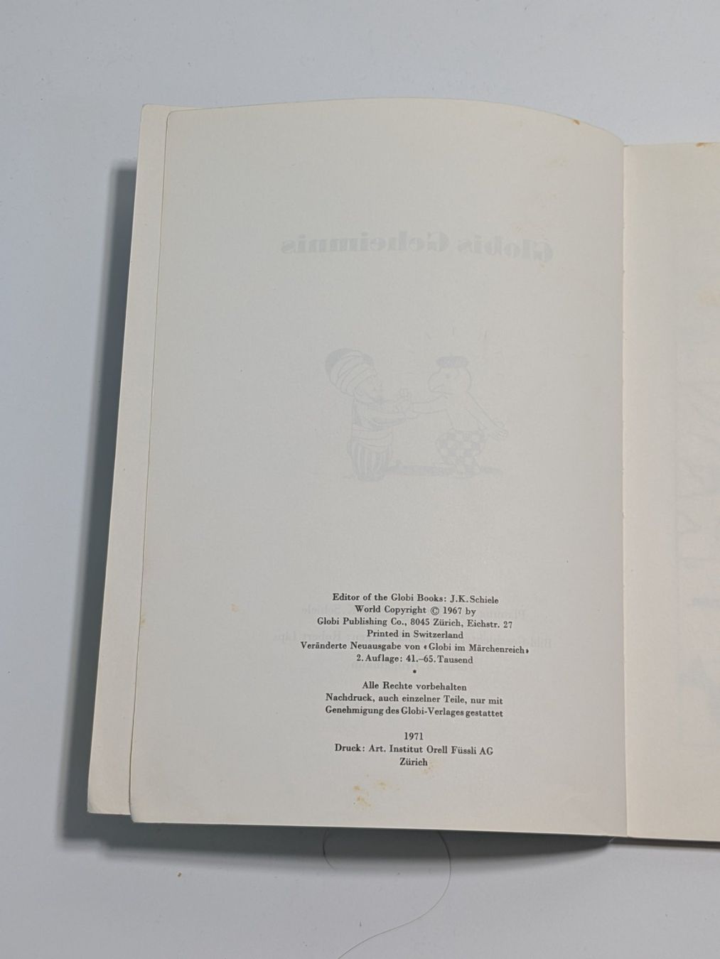 Libri: Globi Band 34 / Globis Geheimnis – Usato da Künten venduto da Dfog 2