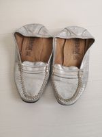 🤩HERON LEDER MOKASSIN-SCHUHE, GEBRAUCHT, DURCHGELAUFEN