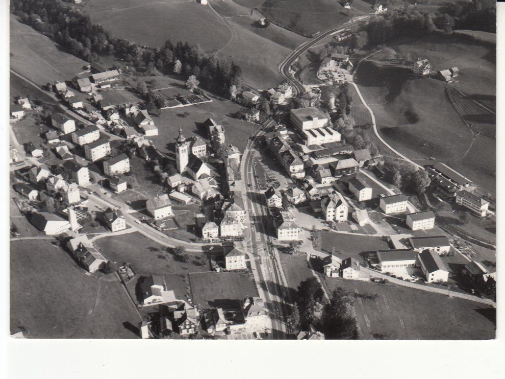 Cartoline postali: Bühler Flugaufnahme 1960 – Usato da Bürglen TG venduto da StampGraf