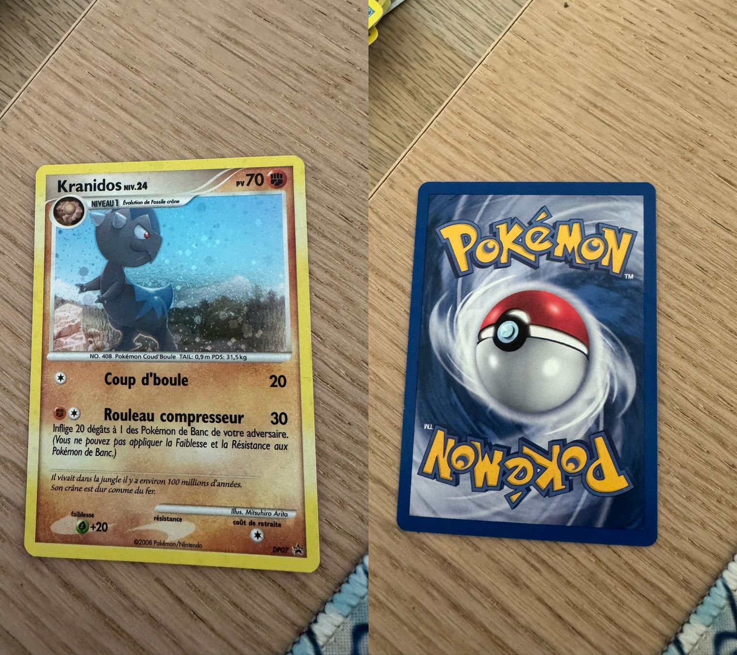 Pokémon Cartes à collectionner: Kranidos DP07 holo – D'occasion à Chavannes-Renens par skywalker1942