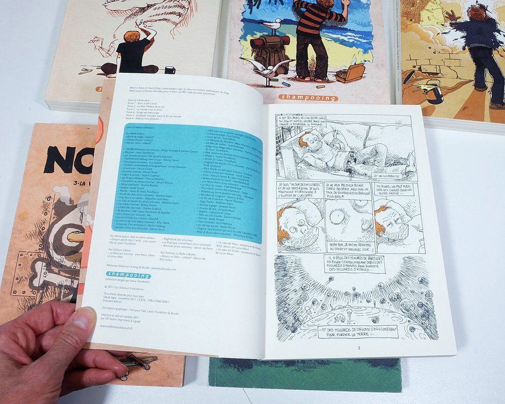 Fumetti: BD - Boulet : Notes - 6 livres – Usato da Morgins venduto da Laurentcorinne 9