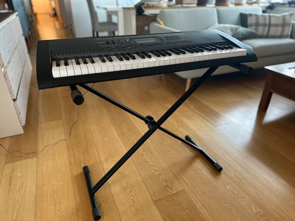 Casio CTK2000 Keyboard mit verstellbarer Keyboardständer Kaufen auf