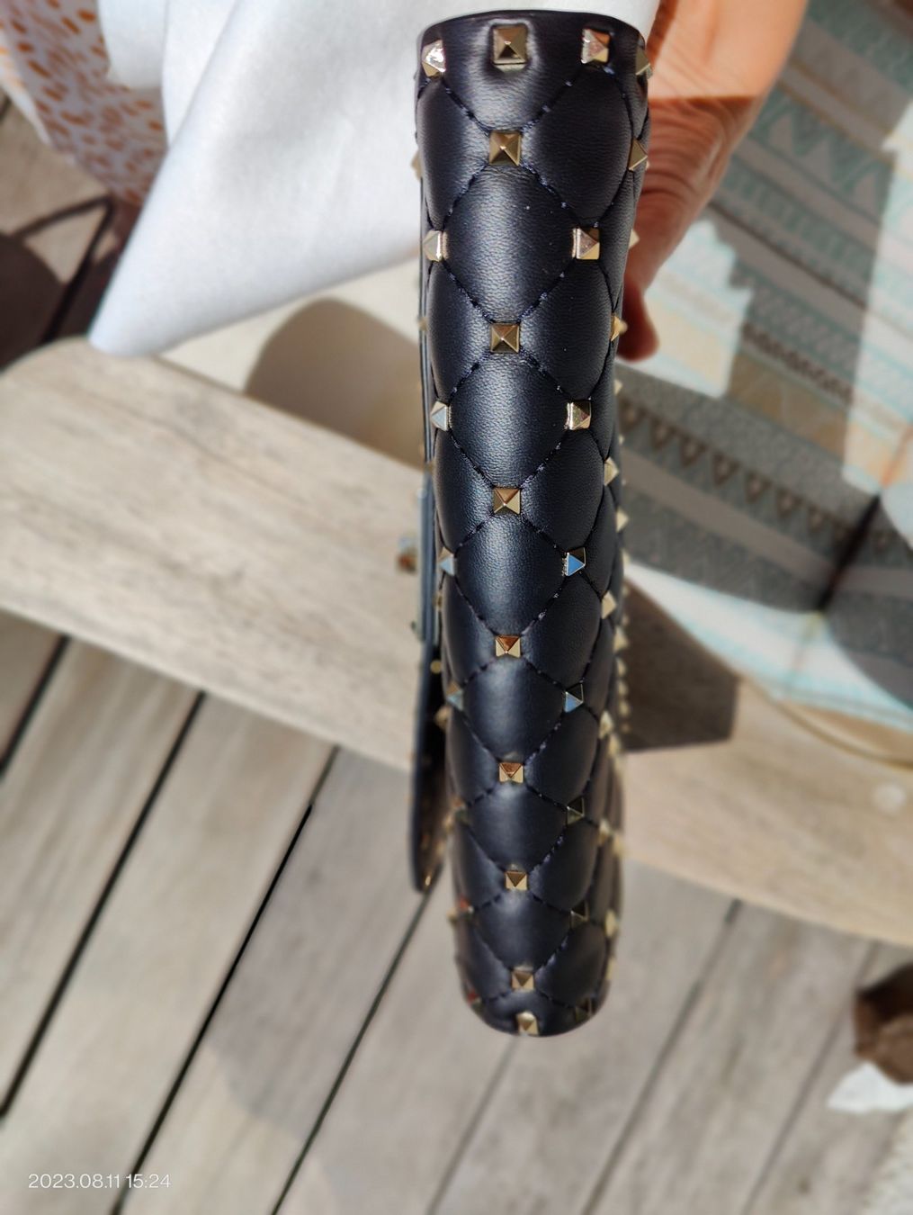 Valentino Taschen für Damen: Valentino rockstud spike woc, Black – Gebraucht aus Hausen AG von locitg 5