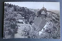 AK Kurhaus und Wallfahrtskirche Hergiswald