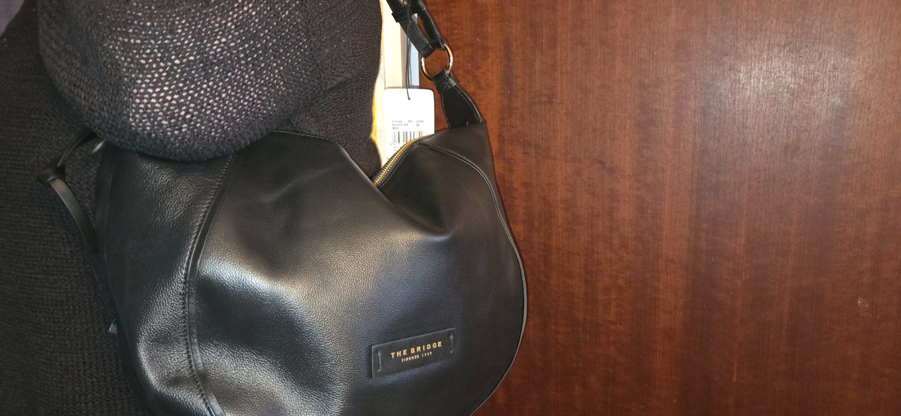 The Bridge Borse da donna: The Bridge Firenze Ledertasche schwarz, neu – Nuovo e nell'imballaggio originale da Busswil BE venduto da Angy1974 7