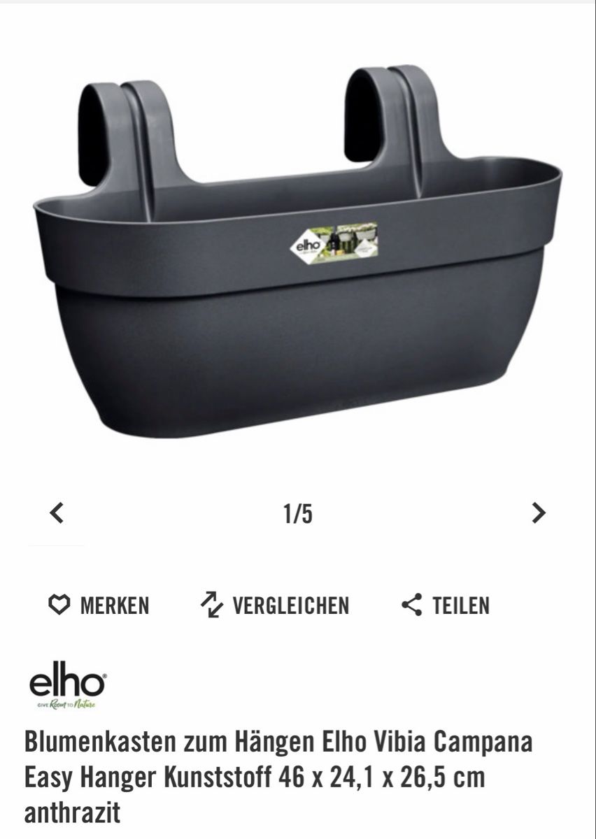 Blumentöpfe: Balkonblumenkasten – Gebraucht aus Rickenbach SZ von mar_np8d