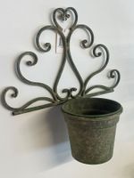 Blumentopf/Wandtopf/Shabby Chic/Garten/OVP/Neu