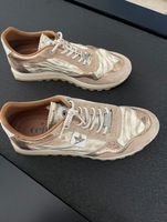 Cetti Damen-Sneaker Grösse 40 – Beige/Roségold mit Zebra-Des