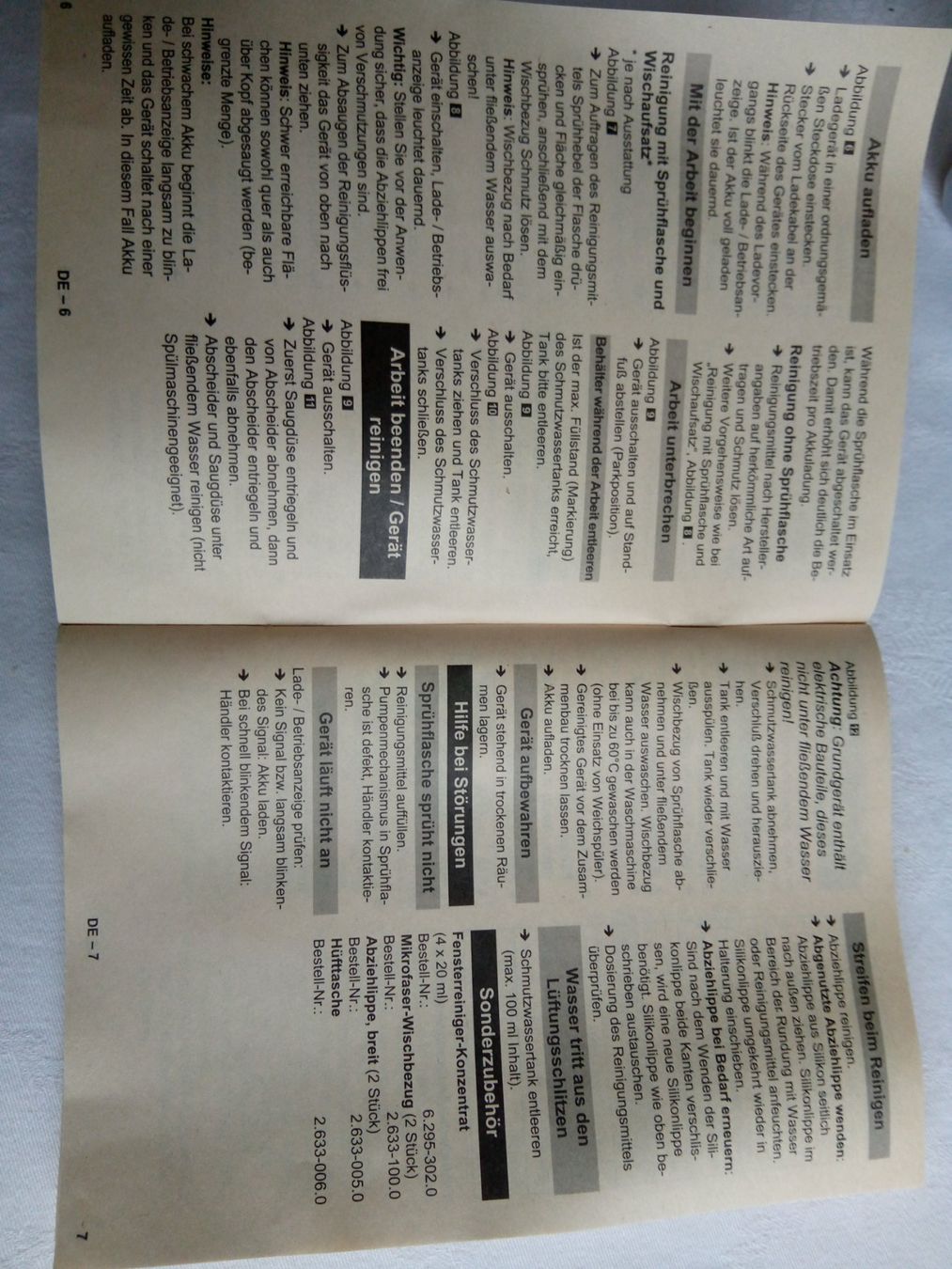 Altro per la casa: Kärcher Fensterreiniger WV 50 – Nuovo (secondo la descrizione) da Pratteln venduto da Zund-88-Funken 5
