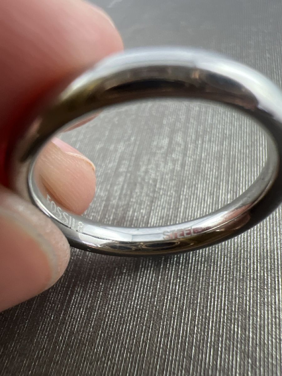 Fossil Anelli: Ring Stahl – Usato da Niederuzwil venduto da leo_8857 2