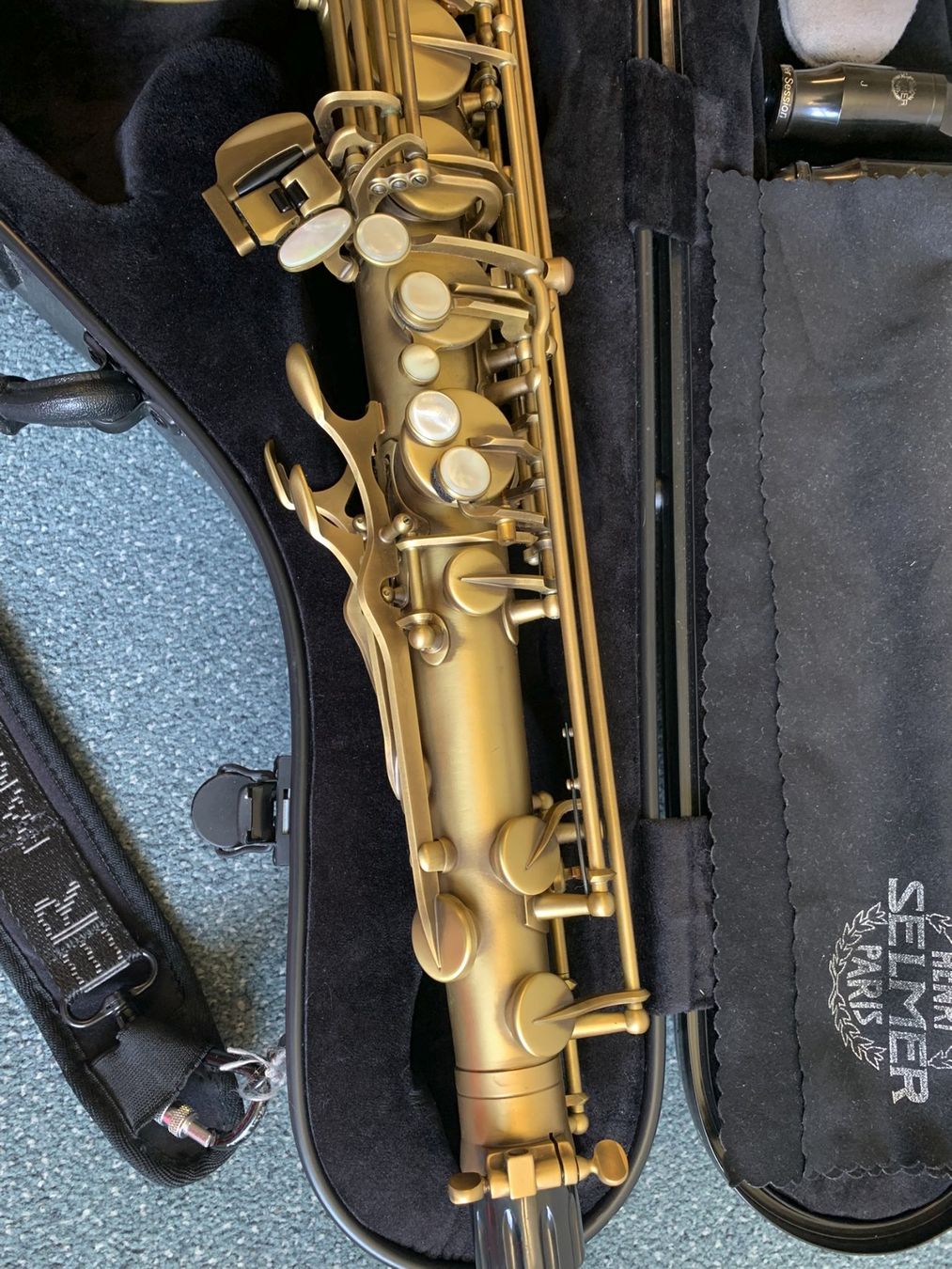 Selmer Strumenti musicali: Selmer Reference 54 Tenorsaxophon matt gold – Usato da Glarus venduto da wshop14 8