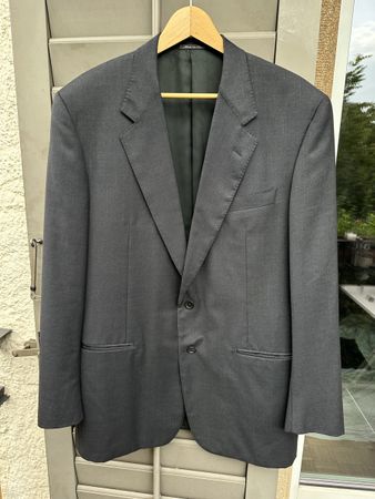 Corneliani Sakko & Hose (Super 100s Merino) Navy Grösse 52