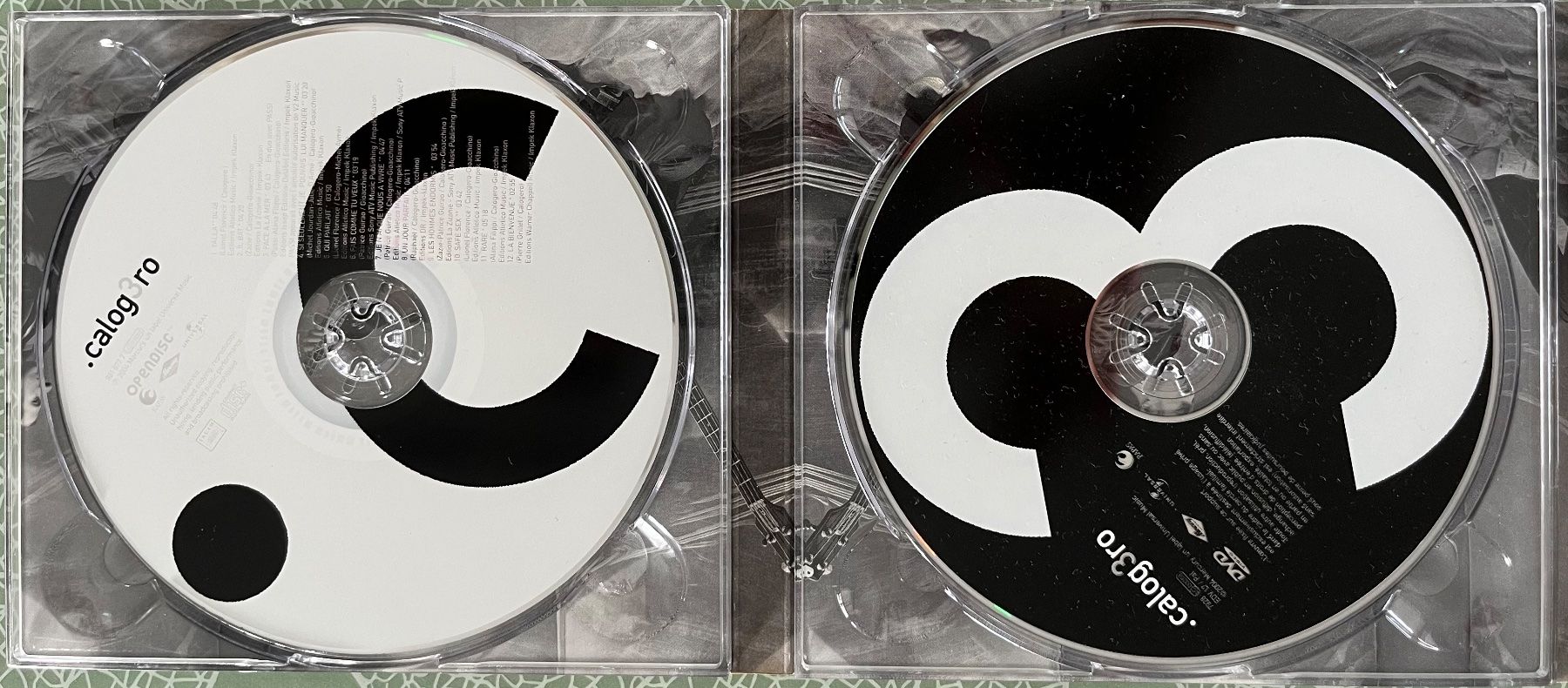 CDs: Calogero - CD + DVD .calog3ro – Gebraucht aus Le Crêt-p-Semsales von staglione69 2