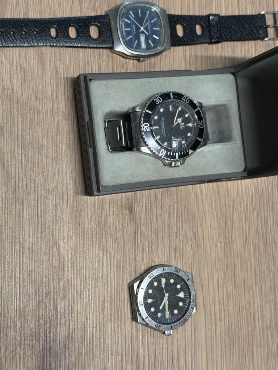 Uhren: Orologi URECH lotto 3 pezzi 2 sub professionale 1 data – Gebraucht aus basel von Swiss._.1978 4