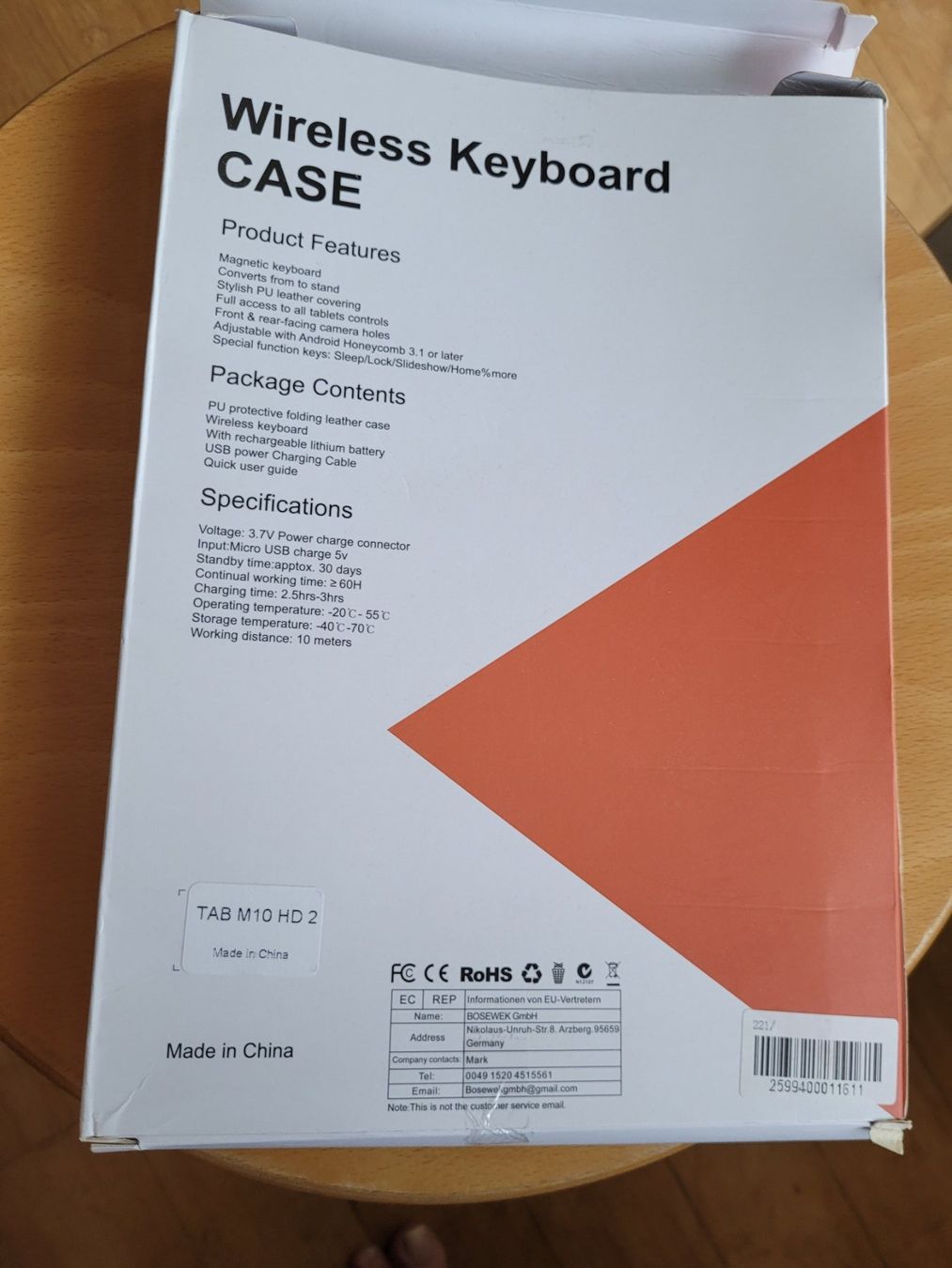 Claviers: Wireless Keyboard Case – Neuf avec emballage d'origine à Winkel par Tongabonga 3