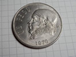 Mexiko 1 Peso, 1976