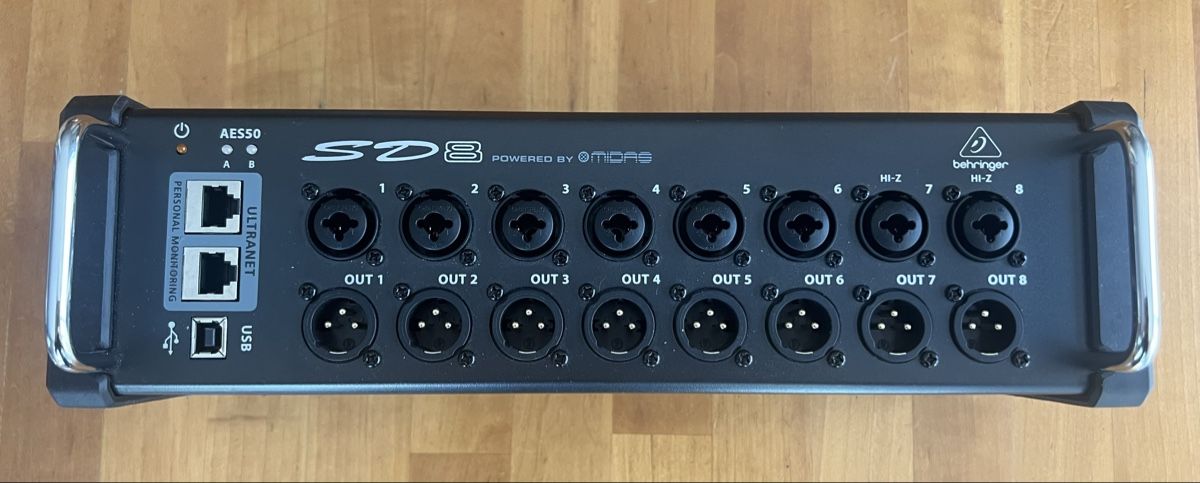 Behringer Console di mixaggio: Behringer SD8 Stage Box – Usato da Giubiasco venduto da telecaster0041 1