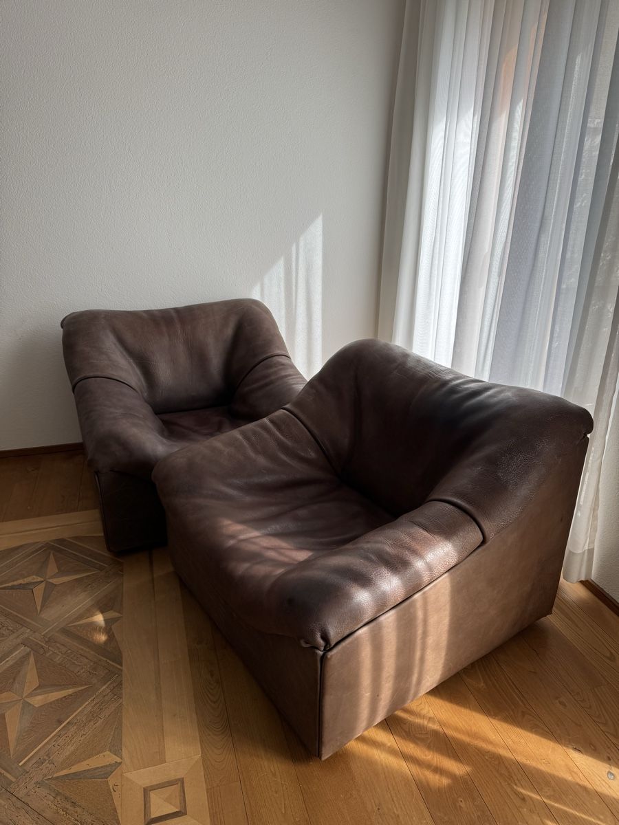De Sede Divani: de Sede DS-46 Leder Sessel / Modulsofa – Usato da Neuheim venduto da LucasCorreia