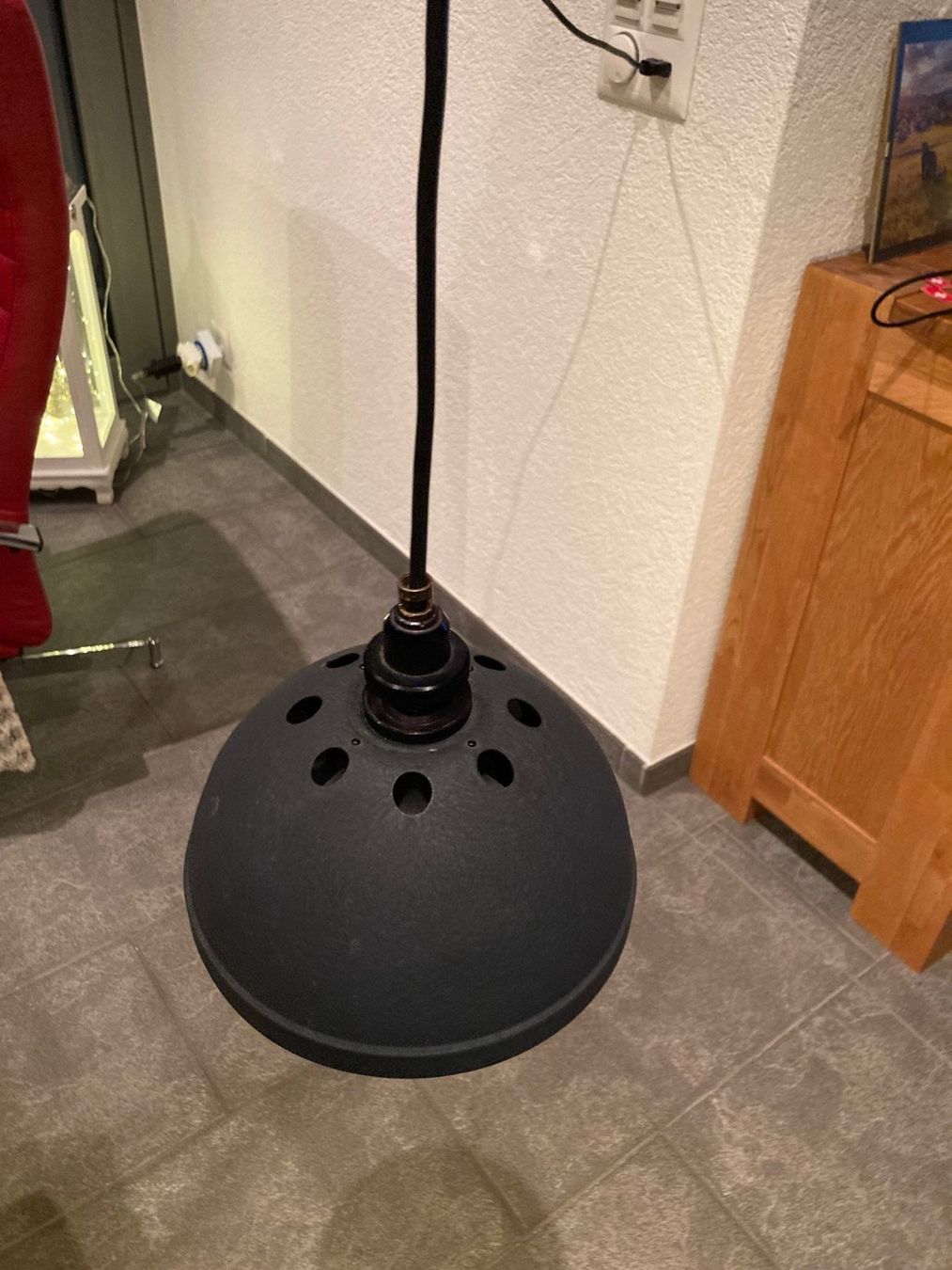 Lustres & lampes de plafonds: Vintage Deckenlampe Loft Industrielampe Leitz – D'occasion à Büsserach par Urkundenflora 5