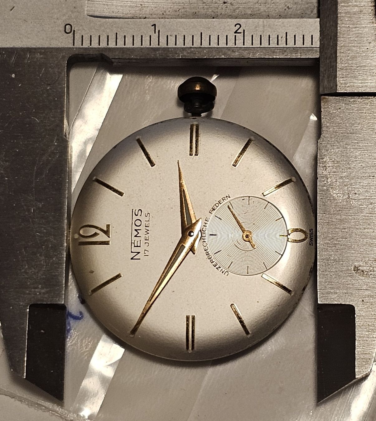 Orologi: Mouvement montre NEMOS  Cal.125 – Difettoso da Genève venduto da Fresko01 3