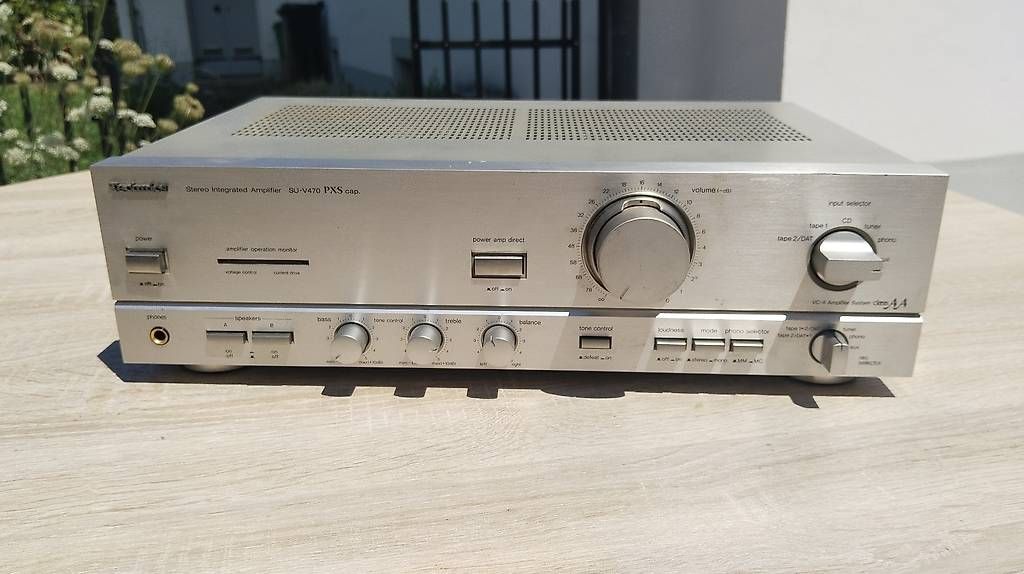 Amplificatori: Technics SUV470 PXS Cap Verstärker  – Usato da Gossau ZH venduto da tobiwils
