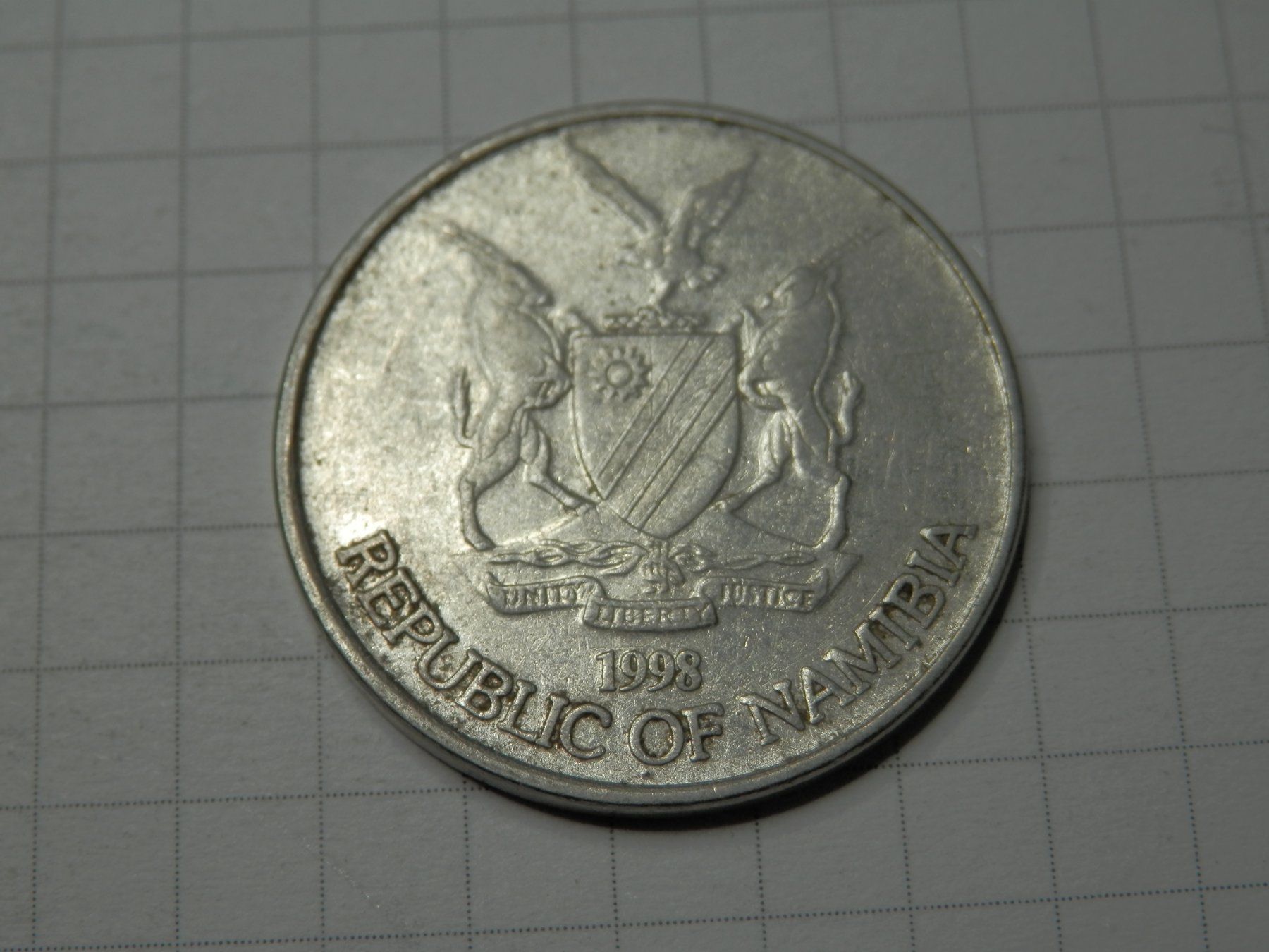 Tutti le monete: Namibia 10 Cent, 1998 – Usato da Weiach venduto da weiach81 1