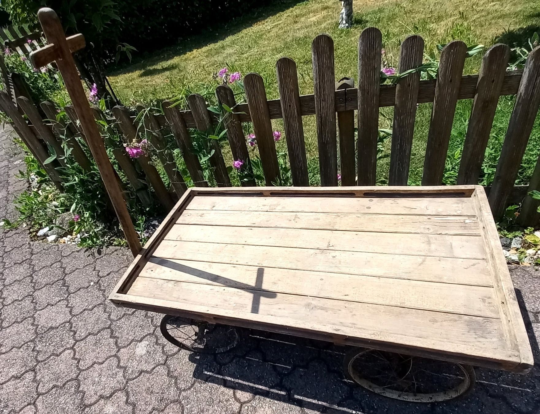 Carrelli di trasporto: Leiterwagen / Bruggenwagen mit Deichsel – Usato da Baar venduto da 2cvbaar 4