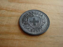 (D1) Départ 1 CHF 1 Rappen 1942 UNZ