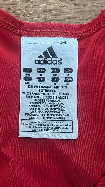 Leibchen & Hosen: Adidas Herren - Ringertrikot / Einteiler - Gr. S - rot – Gebraucht aus Unterendingen von soern2000 3