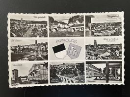 AK FR Fribourg / Freiburg, 9 Ansichten