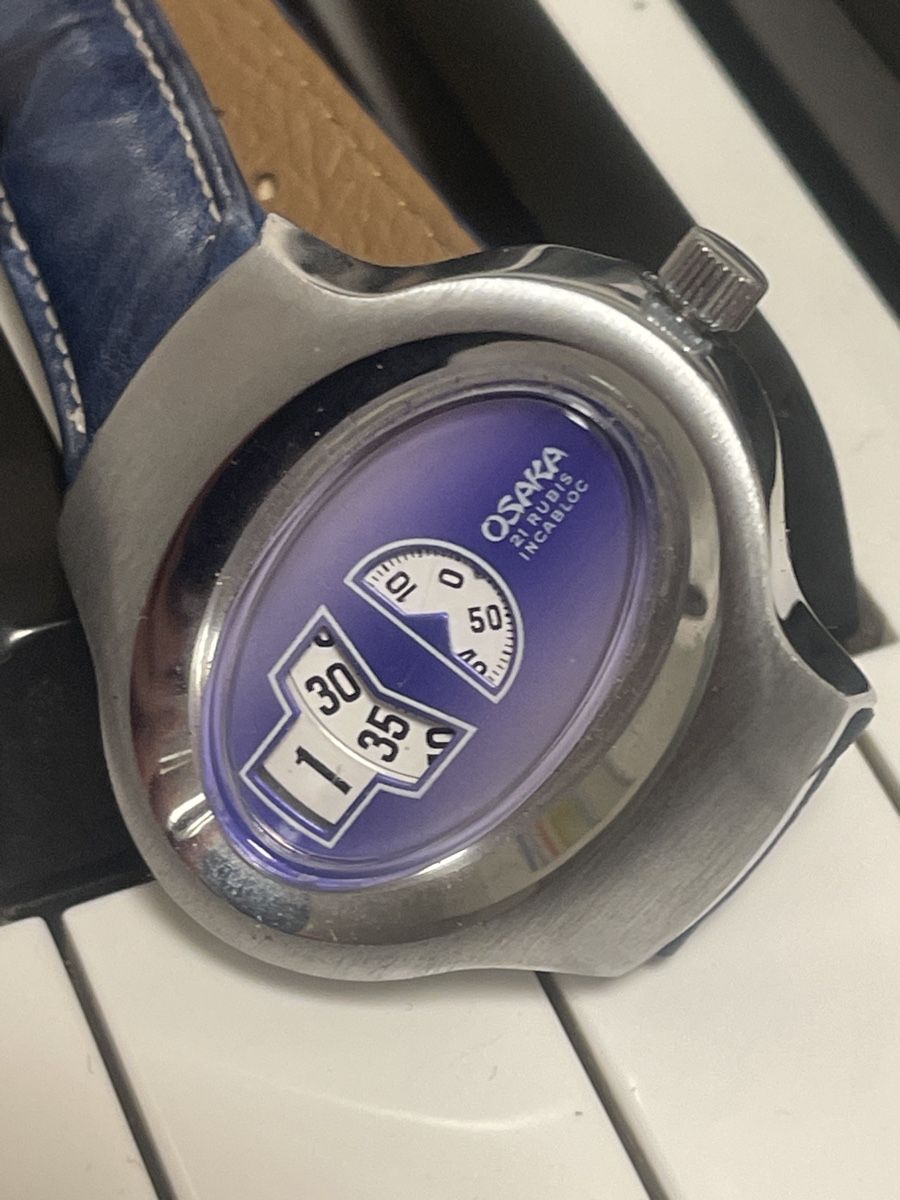 Swiss Orologi: Original 70er Osaka Automatic Vintage Jump hour – Nuovo (secondo la descrizione) da Untersiggenthal venduto da kaanzurich 4