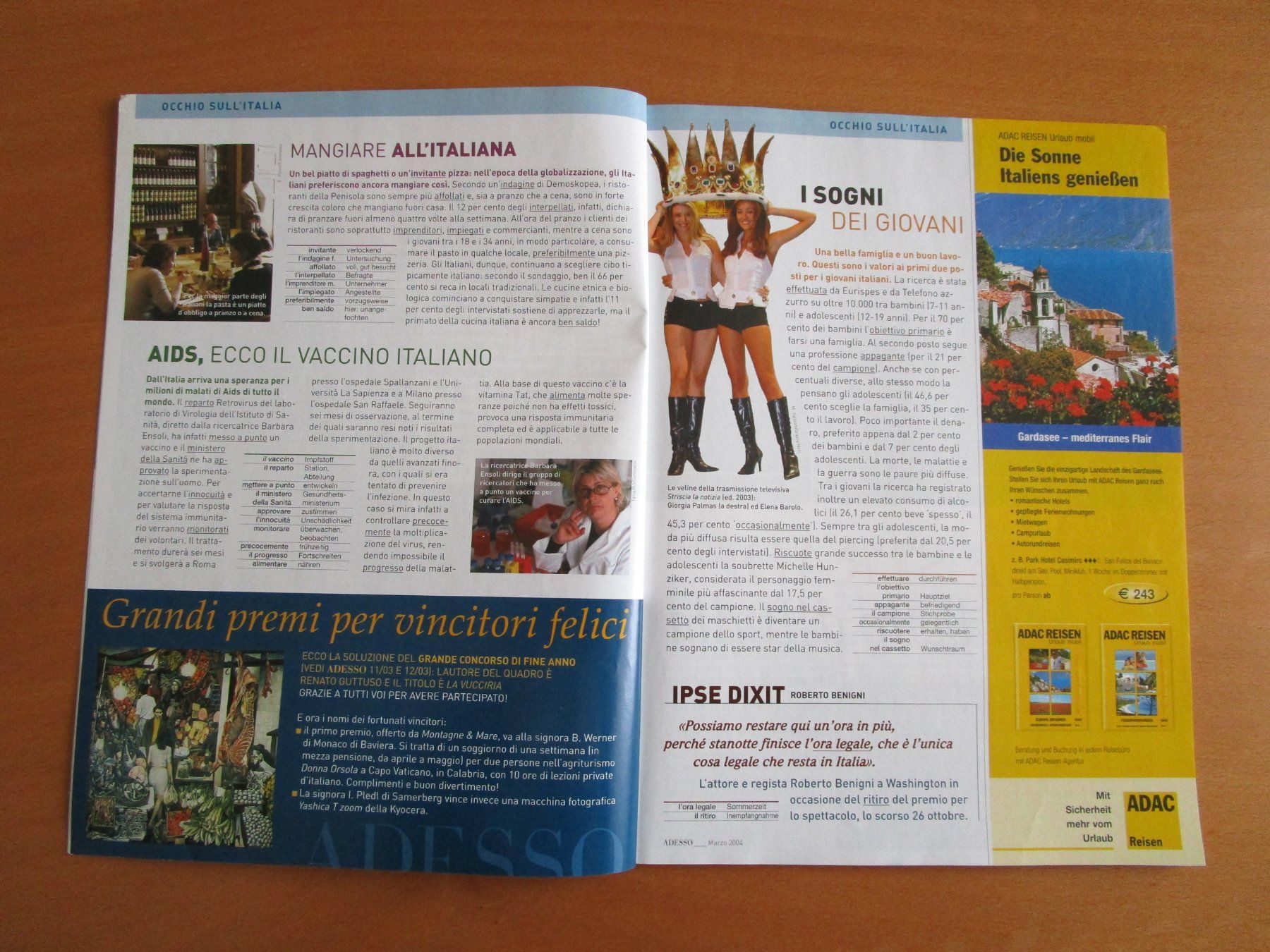 Riviste & Magazine: Rivista Adesso: 3/2004 – Usato da Langenthal venduto da majarose 1