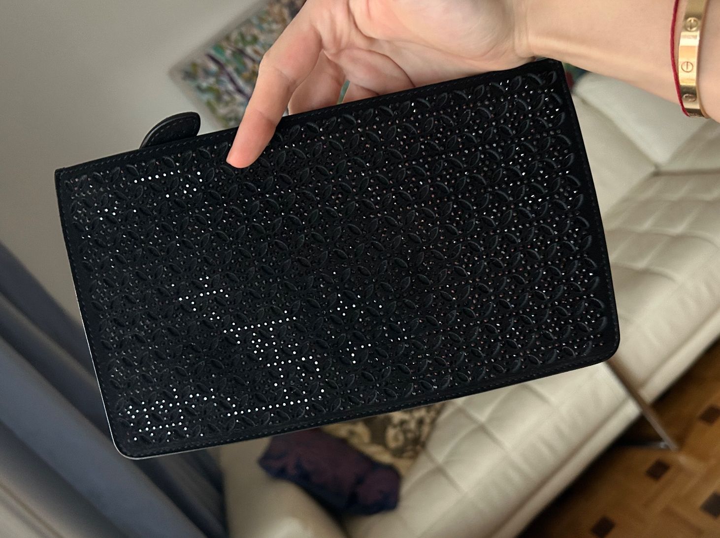 Alaia Taschen für Damen: Alaia studded clutch NP ca 900 – Neu (gemäss Beschreibung) aus Rüschlikon von Tey_sl 4