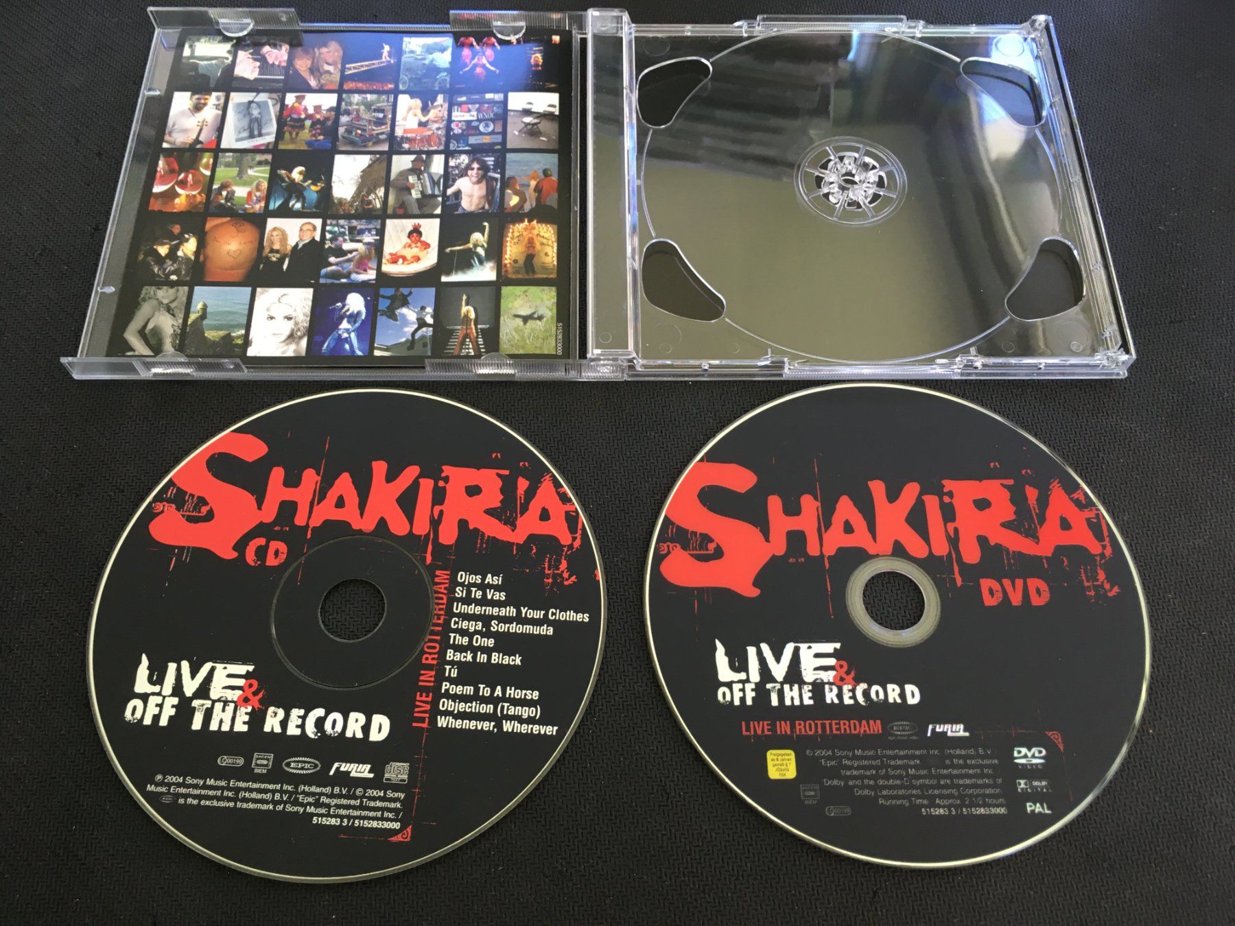 CD: Shakira - Live & off the record -CD- CD+DVD – Usato da St.Gallen venduto da MedienJoe 1
