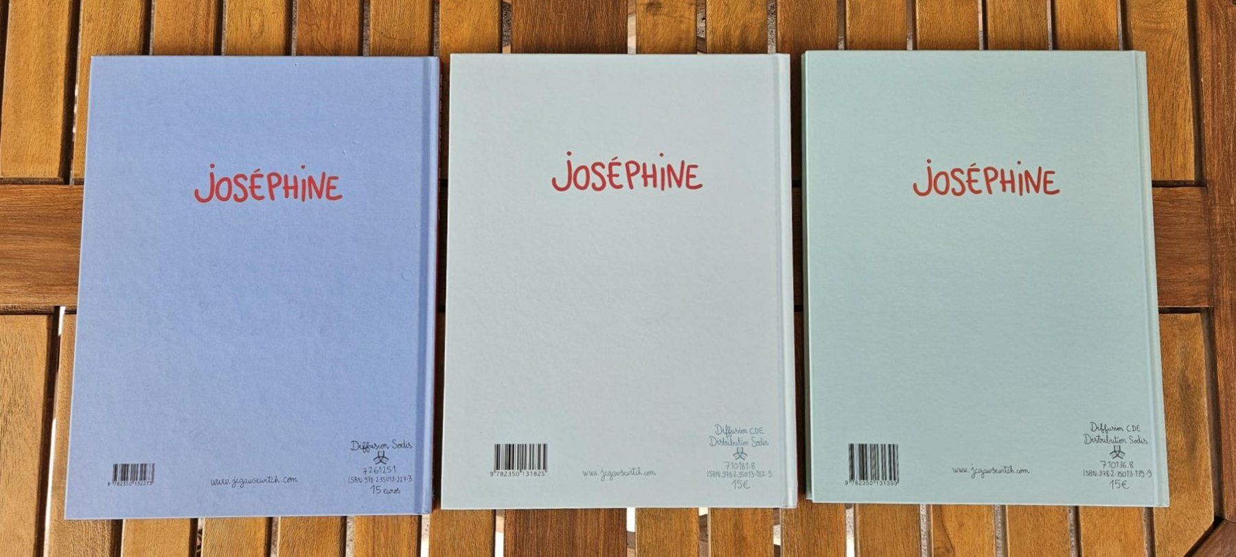 BD: 3 BD'S Joséphine – D'occasion à Cheseaux-Lausanne par fregate44 2
