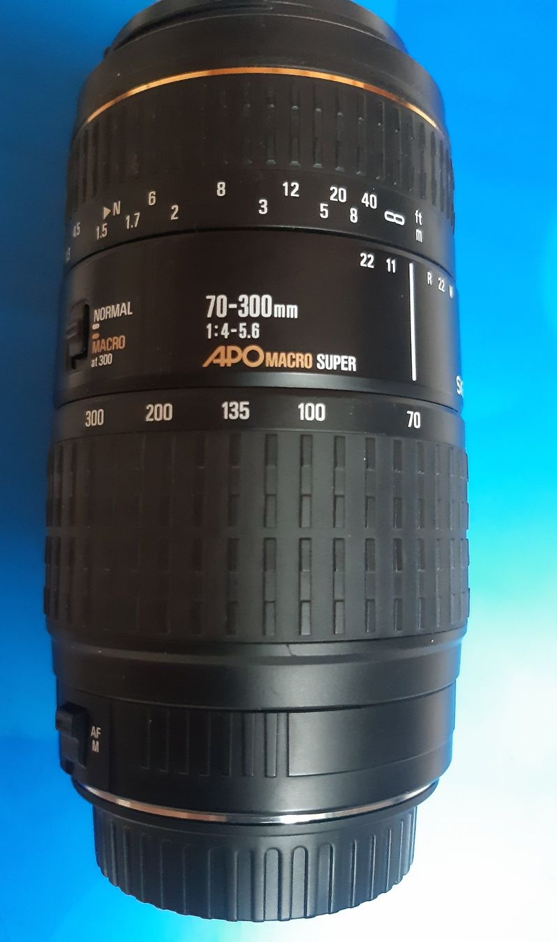 Sigma Obiettivi: Sigma Zoom Objektiv 70-300 mm – Usato da Detligen venduto da fre_j5jy