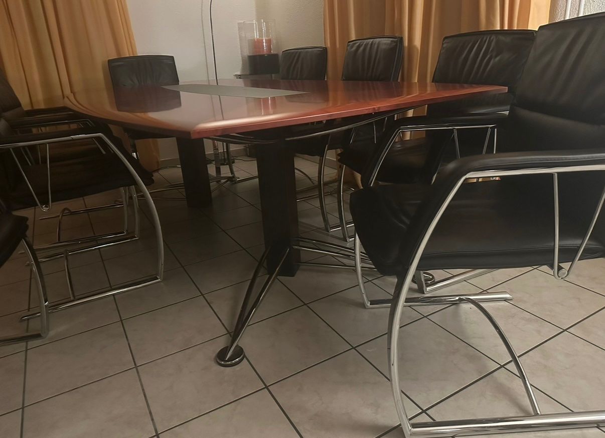 Set di tavolo e panche: Tisch Mahagoni, SITAG – Nuovo (secondo la descrizione) da Arbon venduto da ericav. 2
