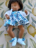 1 Paar Puppenschuhe, für Sasha Baby, hellblau, 5.5 cm