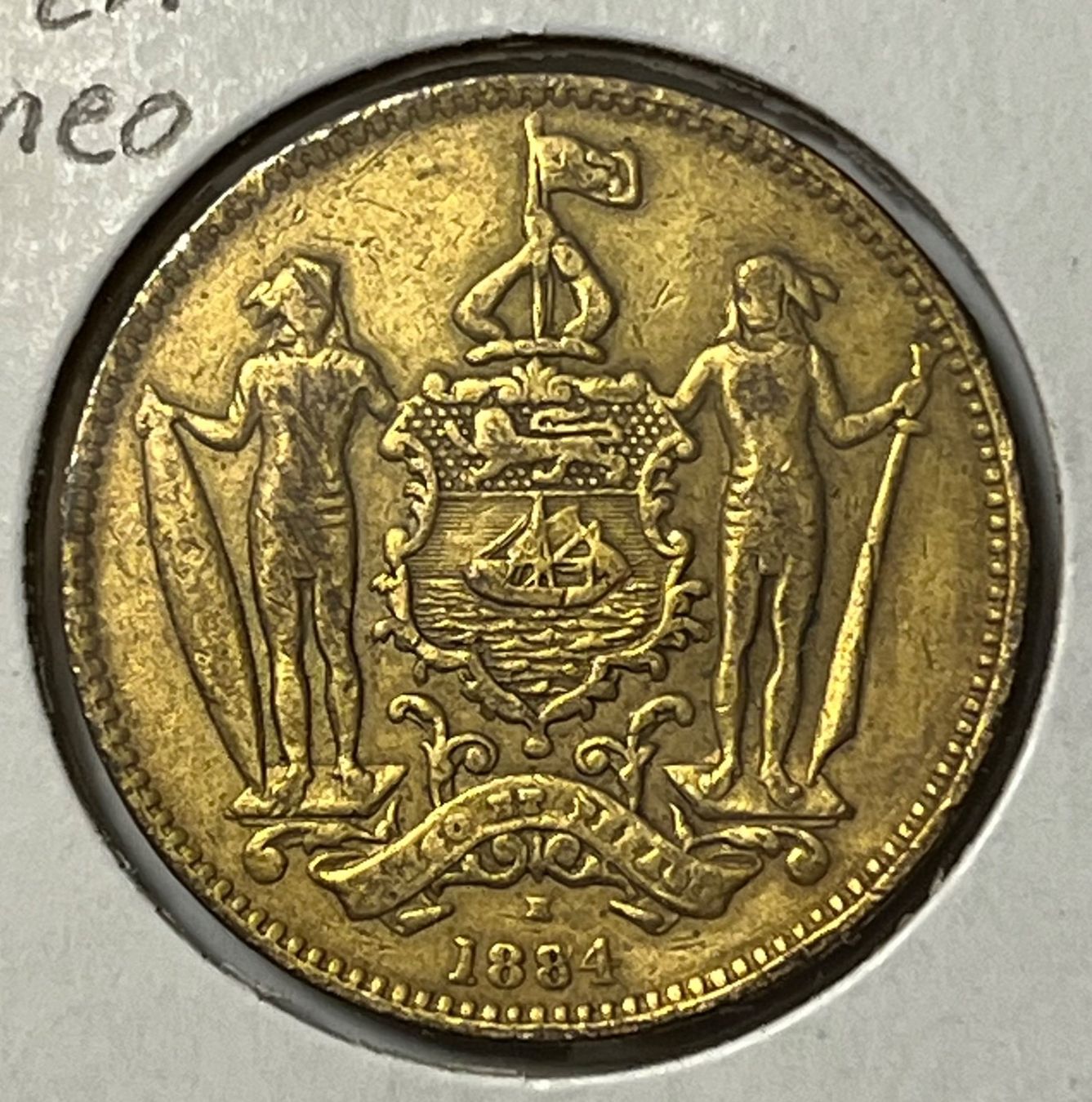 Alle Münzen: 1 Cent - North Borneo (British Malaysia) - 1884 – Gebraucht aus Dietikon von Numis8953