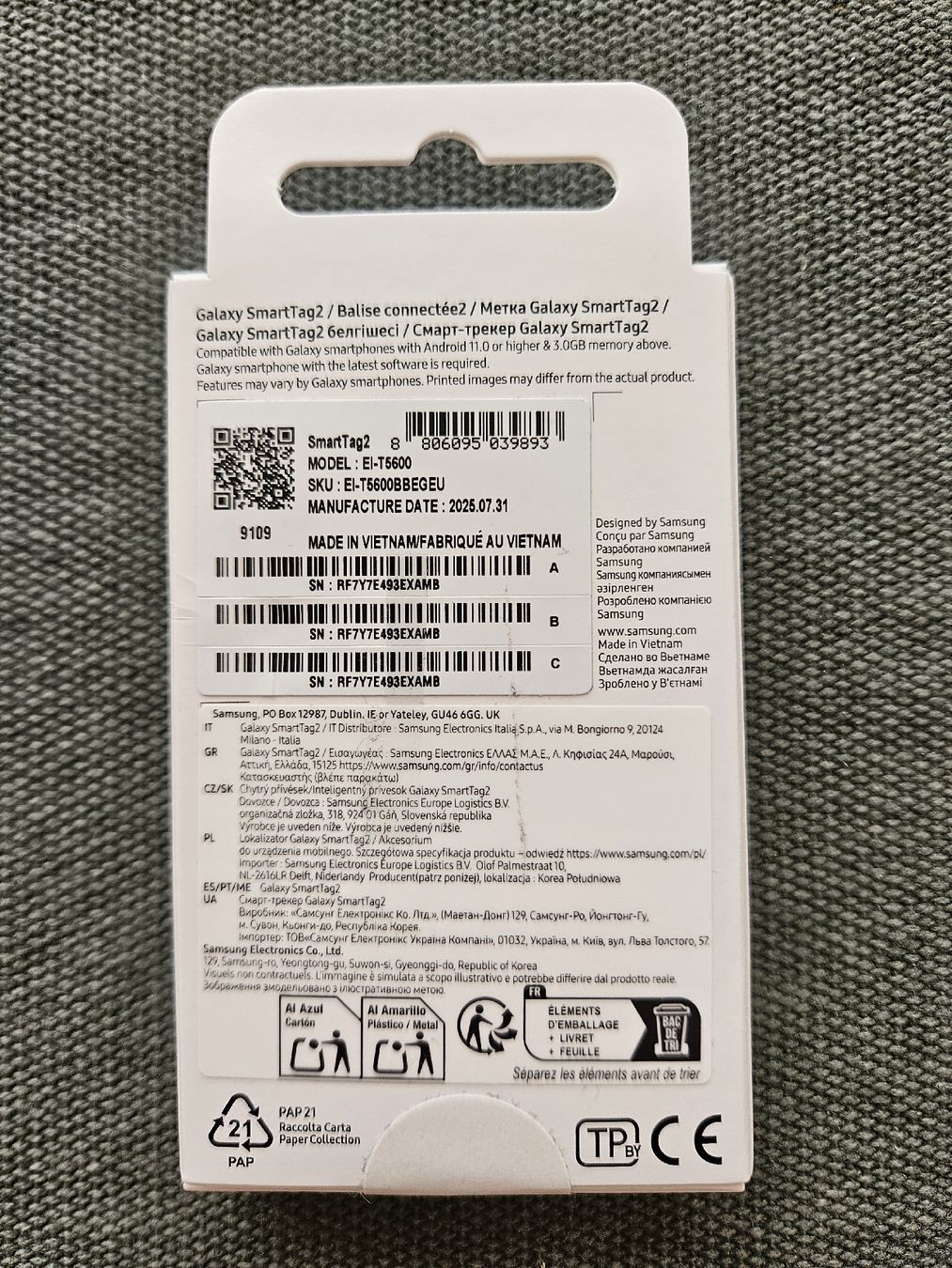 GPS & Appareils de mesure: Galaxy SmartTag 2 – Neuf avec emballage d'origine à Wallenwil par luc_mei 1