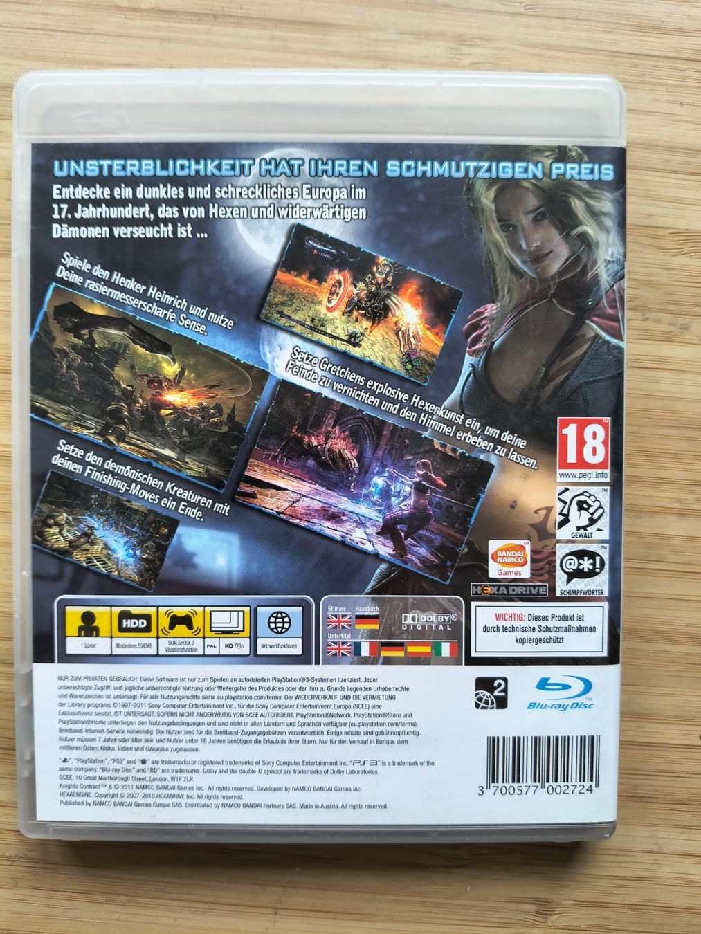 Giochi: Knight Contract (PS 3) – Usato da Riedholz venduto da ste_96cd 1