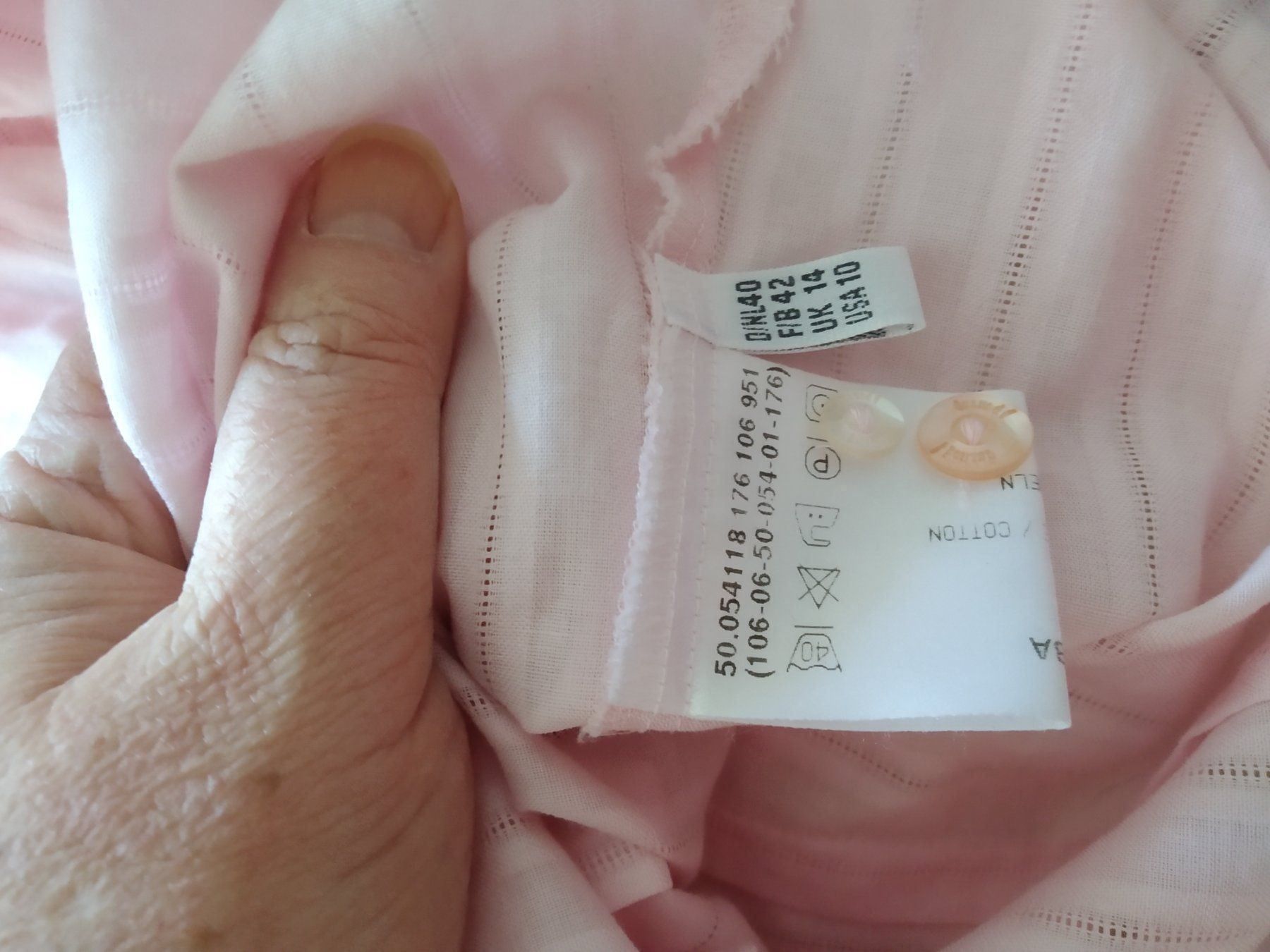 Camicette: Bluse rosa Delmod 40 Neuwertig – Nuovo (secondo la descrizione) da Münchenbuchsee venduto da Cori1968 3