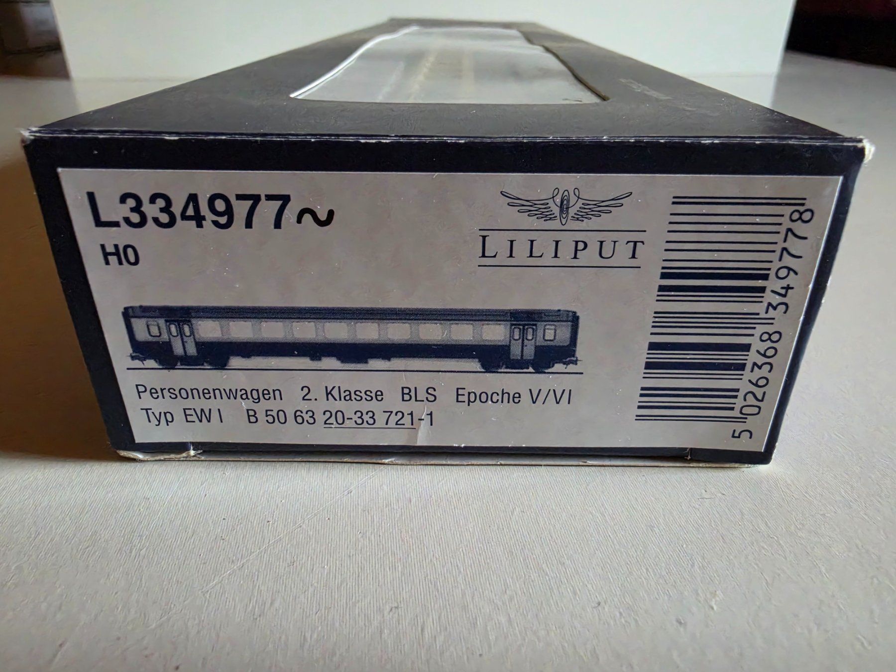 Liliput Modellini di ferrovie: Liliput L334977 AC 2. Klasse BLS éclairage intérieur et ... – Usato da Sugiez venduto da 0NEFIVE 5