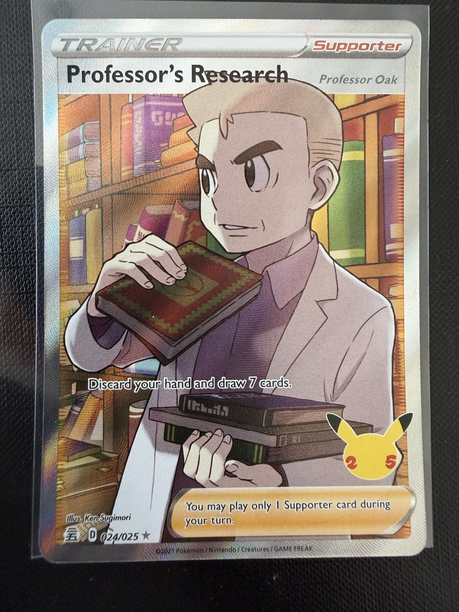Pokémon Carte collezionabili: Professor's Research #024 Celebration EN – Nuovo (secondo la descrizione) da Savigny venduto da Matgab94