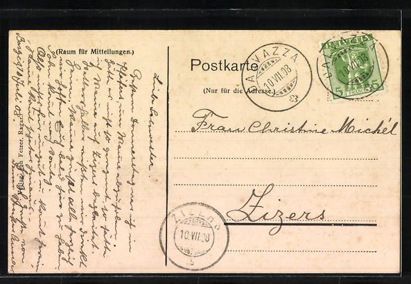 Cartoline postali: Bad Pfäfers, Hotel Bad Pfäfers in der  – Usato da Berlin venduto da bartko-reher 1