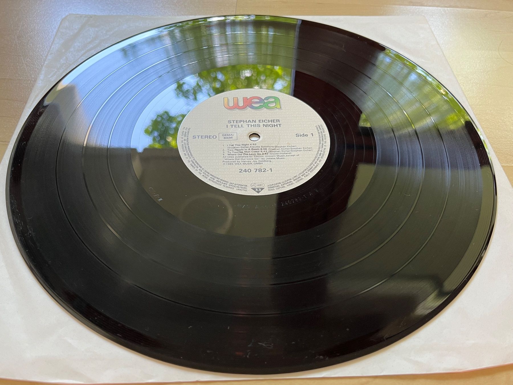 Dischi in vinile: Stephan Eicher - I Tell This Night (LP) – Usato da Zürich venduto da Gurkis 2