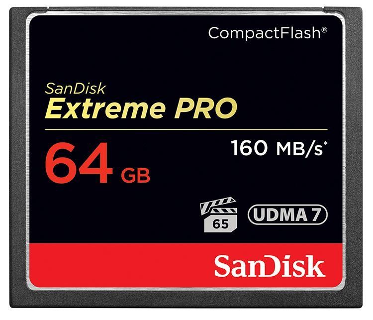 Extreme 64GB Compact Flash Speicherkarte - Professionelle CF-Karte Für Fotografen Mit 40MB/s